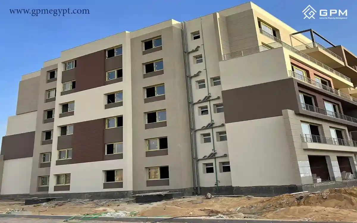 Apartment for sale in Palm Hills New Cairo ground with a garden  149 meters